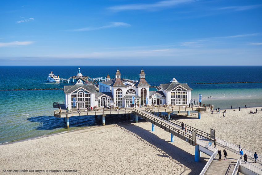 Seebrücke Sellin auf Rügen
