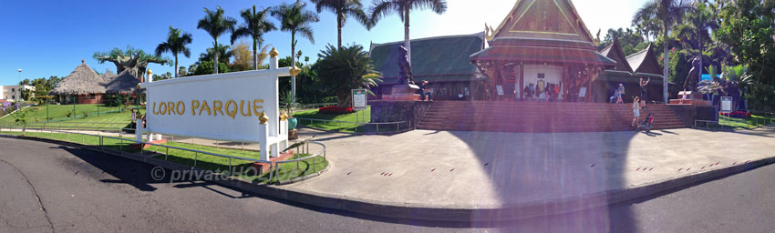 Loro Parque Eingang