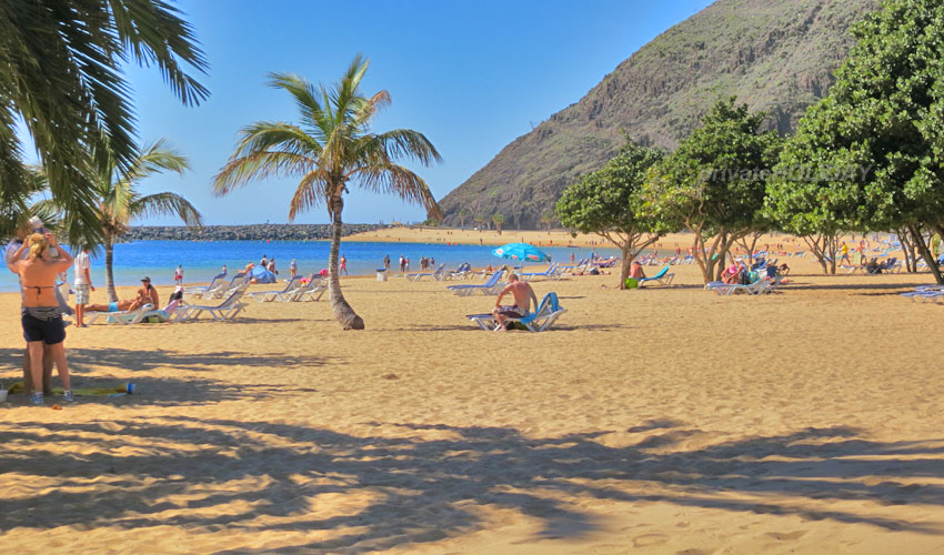 Playa Teresitas auf Teneriffa