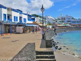 Strandpromenade Playa Blanca
