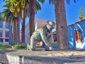 Denkmal in La Orotava, Teneriffa