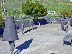 Statuen in El Palmar - Teneriffa