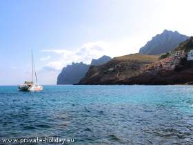 Segeln in Cala Clara
