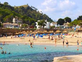 Cala Clara beim Cala Sant Viçent