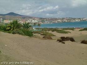 Maspalomas in Gran Canaria