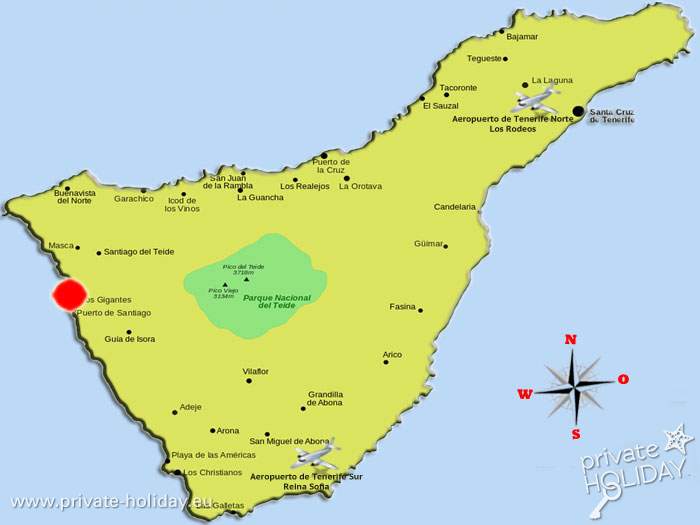 Puerto Santiago - Teneriffa / Tenerife