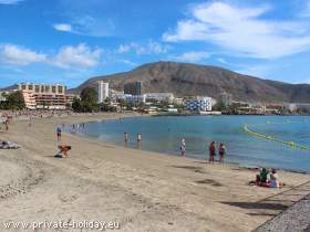 Ferien Teneriffa / Los Cristianos / Strand