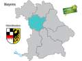 Mittelfranken Karte - privateHOLIDAY
