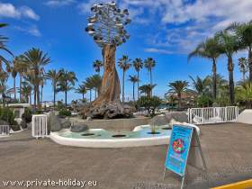 Eingang zum Lago MartiÃ¡nez