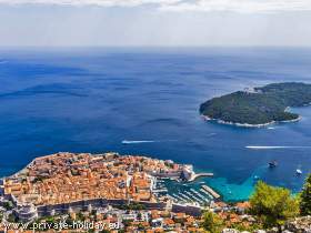 Dubrovnik von Oben