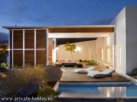 Ferienhaus im Öko-Dorf mit Garten