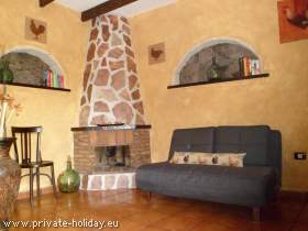 Ferienhaus mit Meerblick und Grill