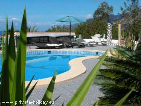 Ferienhaus mit Pool und Terrasse
