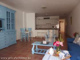 Ferienwohnung für zwei am Strand