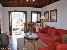 Kleines Landhaus mit Meerblick