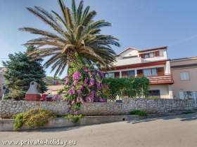 FeWo in Mali LoÅ¡inj mit Meerblick