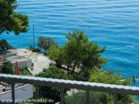Studio mit Balkon und Meerblick